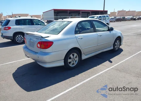 2003 Toyota Corolla S from USA, damaged, VIN 1NXBR38E83Z106429